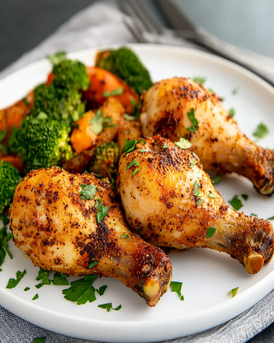Crispy Baked Chicken Drumsticks First Image First Image
