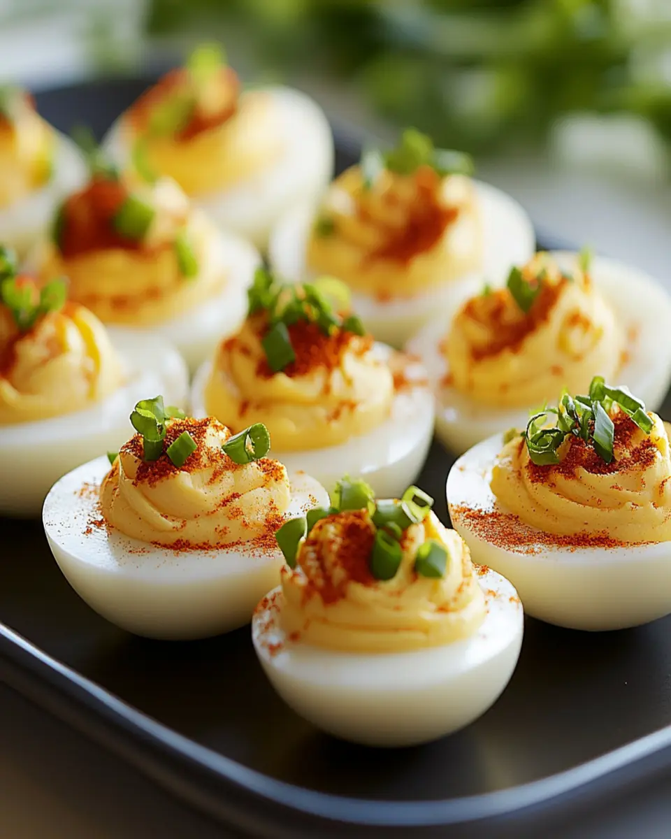 Irresistible Deviled Egg Bites: A Flavorful Party Treat First Image First Image