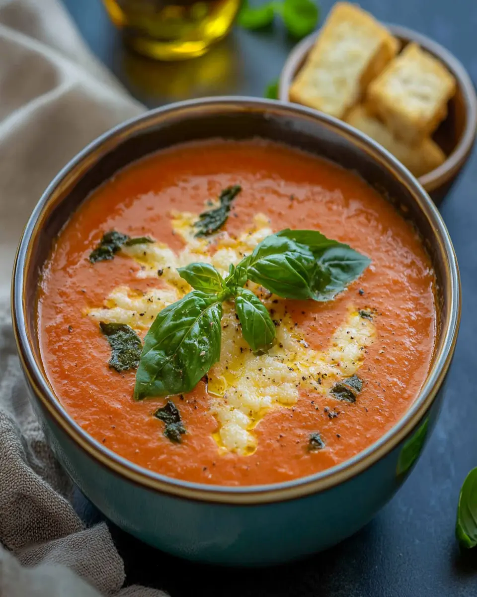 Tomato Florentine Soup Recipe First Image First Image