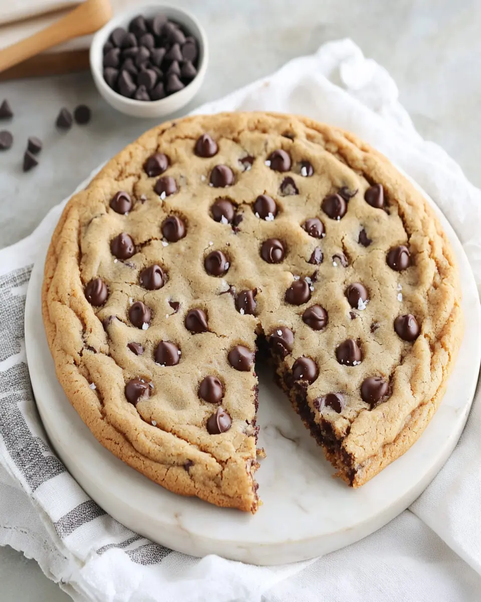 Giant Chocolate Chip Cookie {12-inch!} First Image First Image