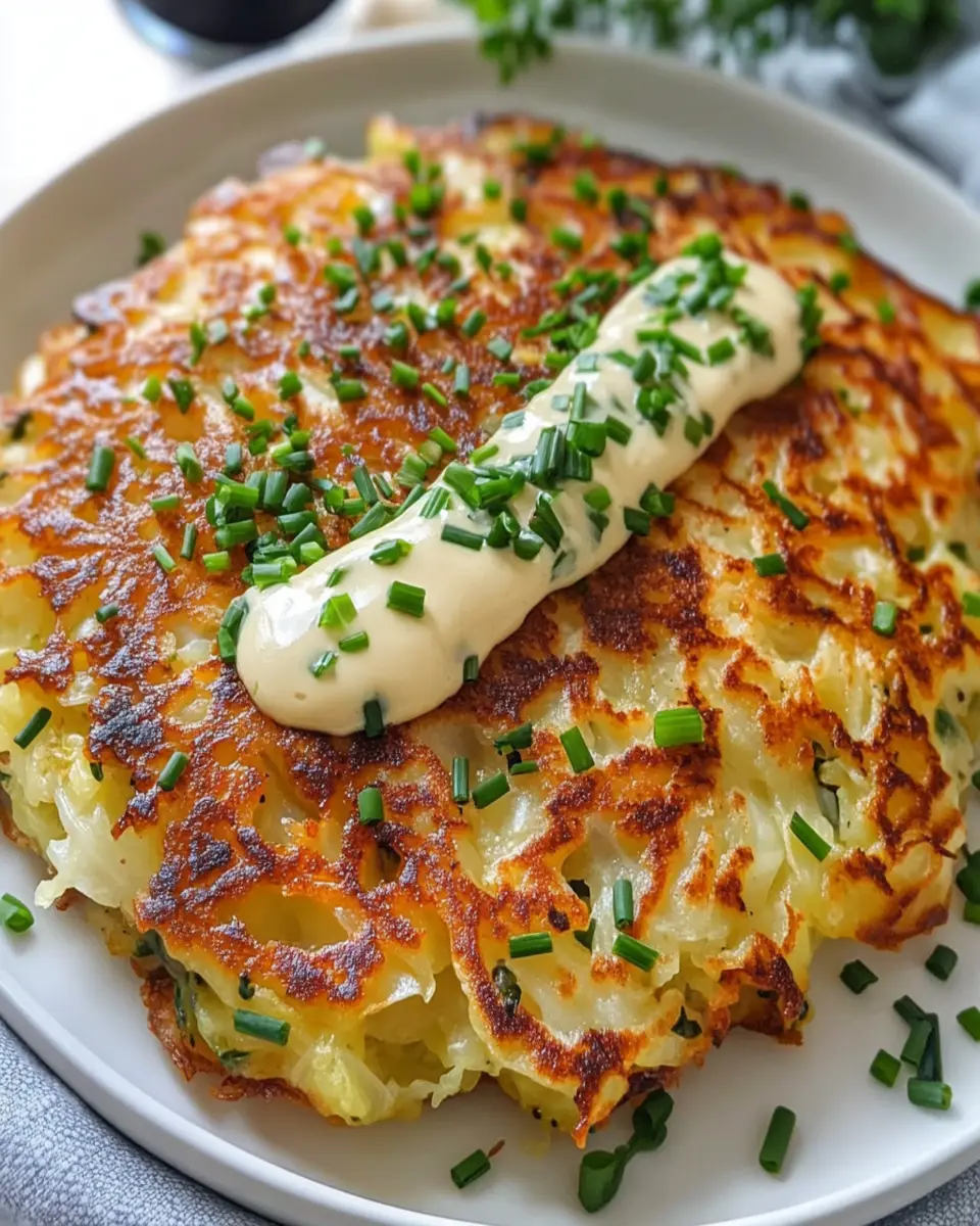 Crispy Cabbage Pancake First Image First Image