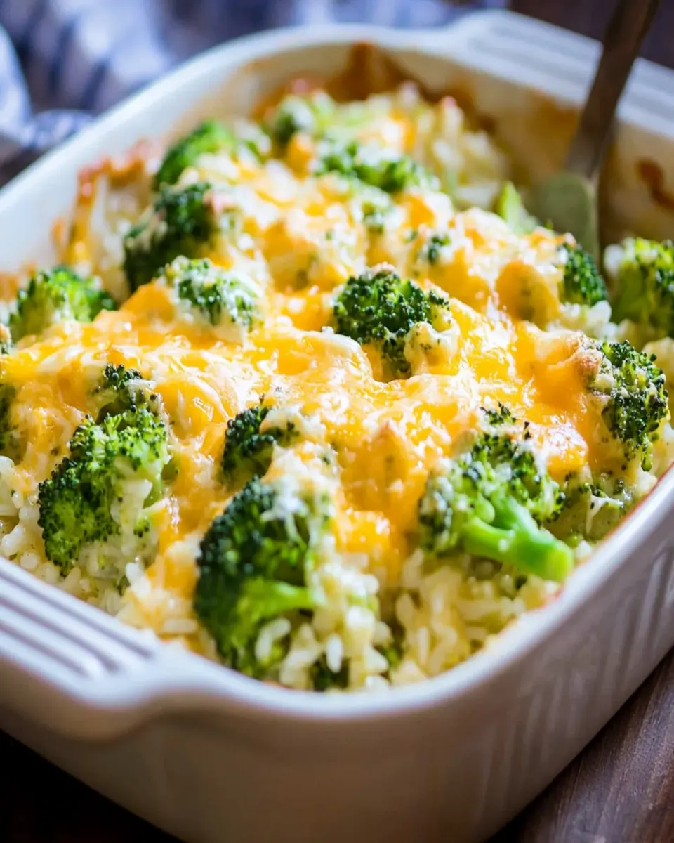 Broccoli Rice Casserole First Image First Image