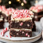 Candy Cane Brownies First Image First Image