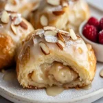 Almond Croissant Cinnamon Rolls (Bakery-Style, Soft & Buttery) First Image First Image
