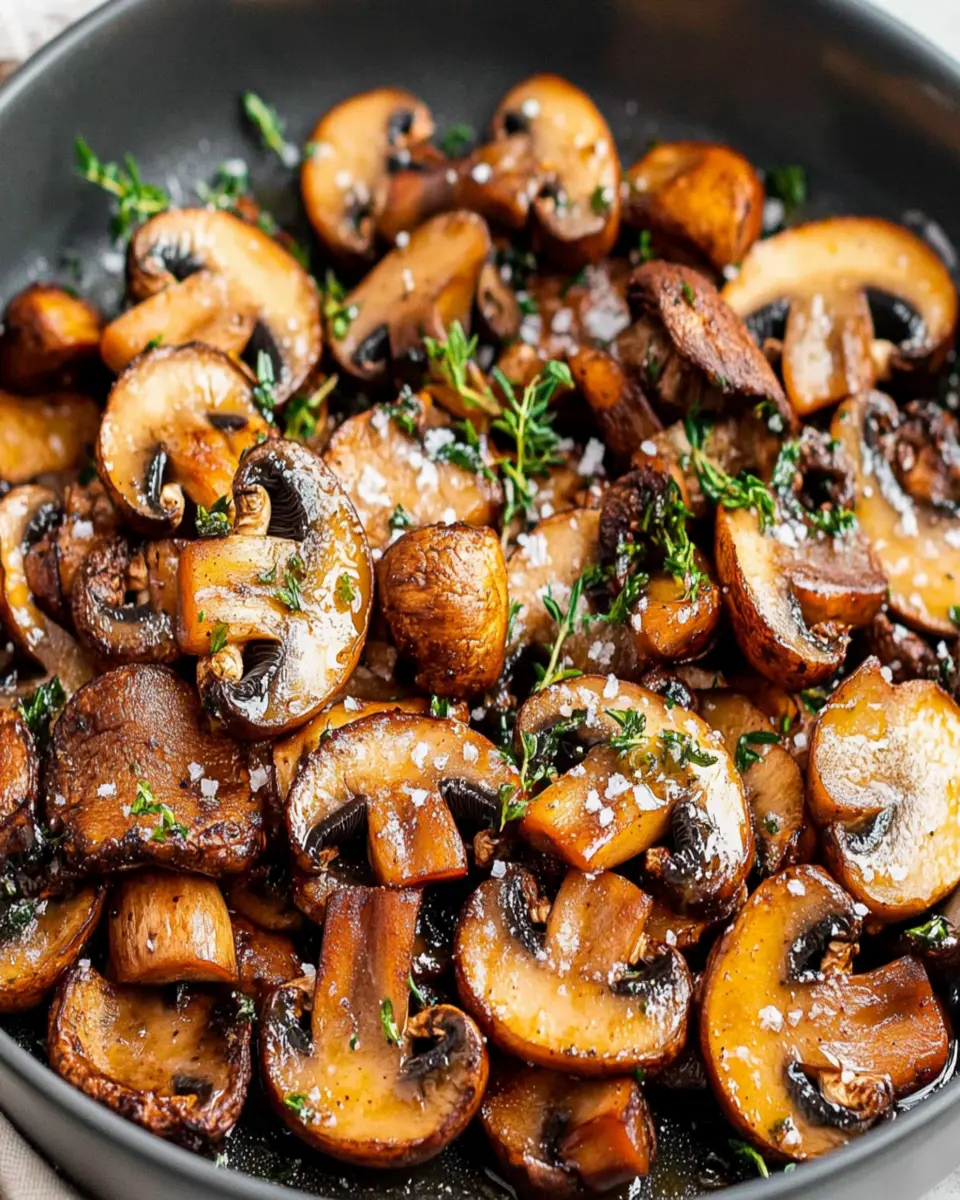 Air Fryer Mushrooms First Image First Image