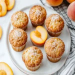 Fresh Peach Muffins First Image First Image