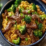 Beef and Broccoli Ramen Stir Fry First Image First Image