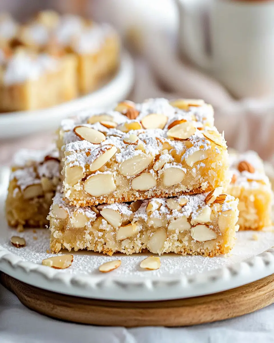Almond Bars First Image First Image