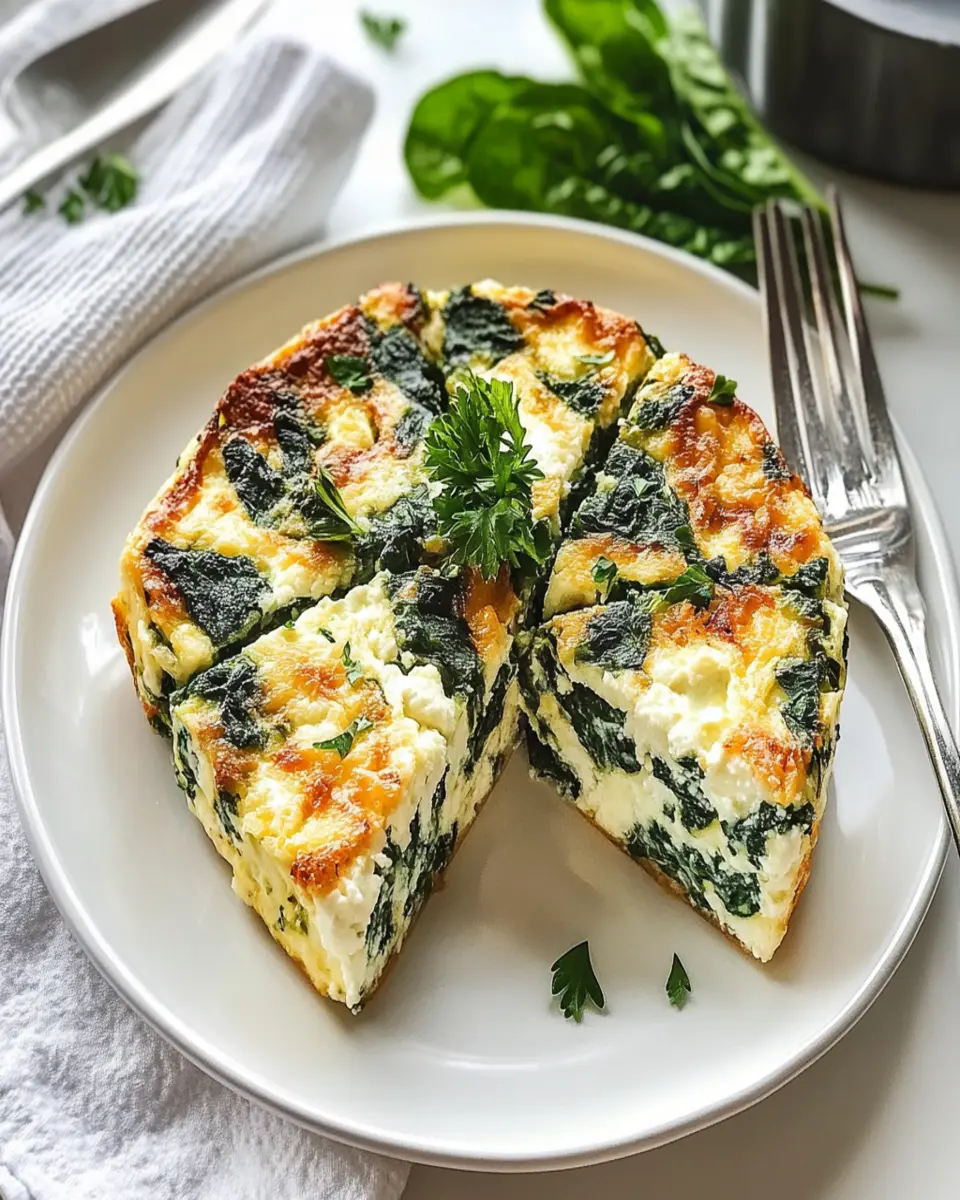 Easy Spinach and Cottage Cheese Breakfast Casserole First Image First Image