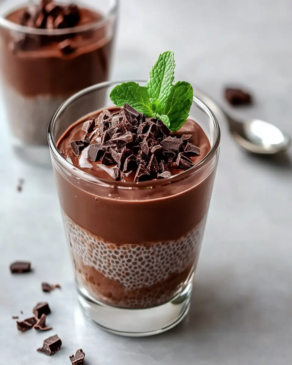 Chocolate Chia Pudding Recipe: Easy Healthy Dessert First Image First Image