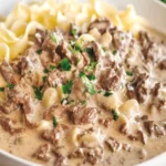 Ground Beef Stroganoff First Image First Image