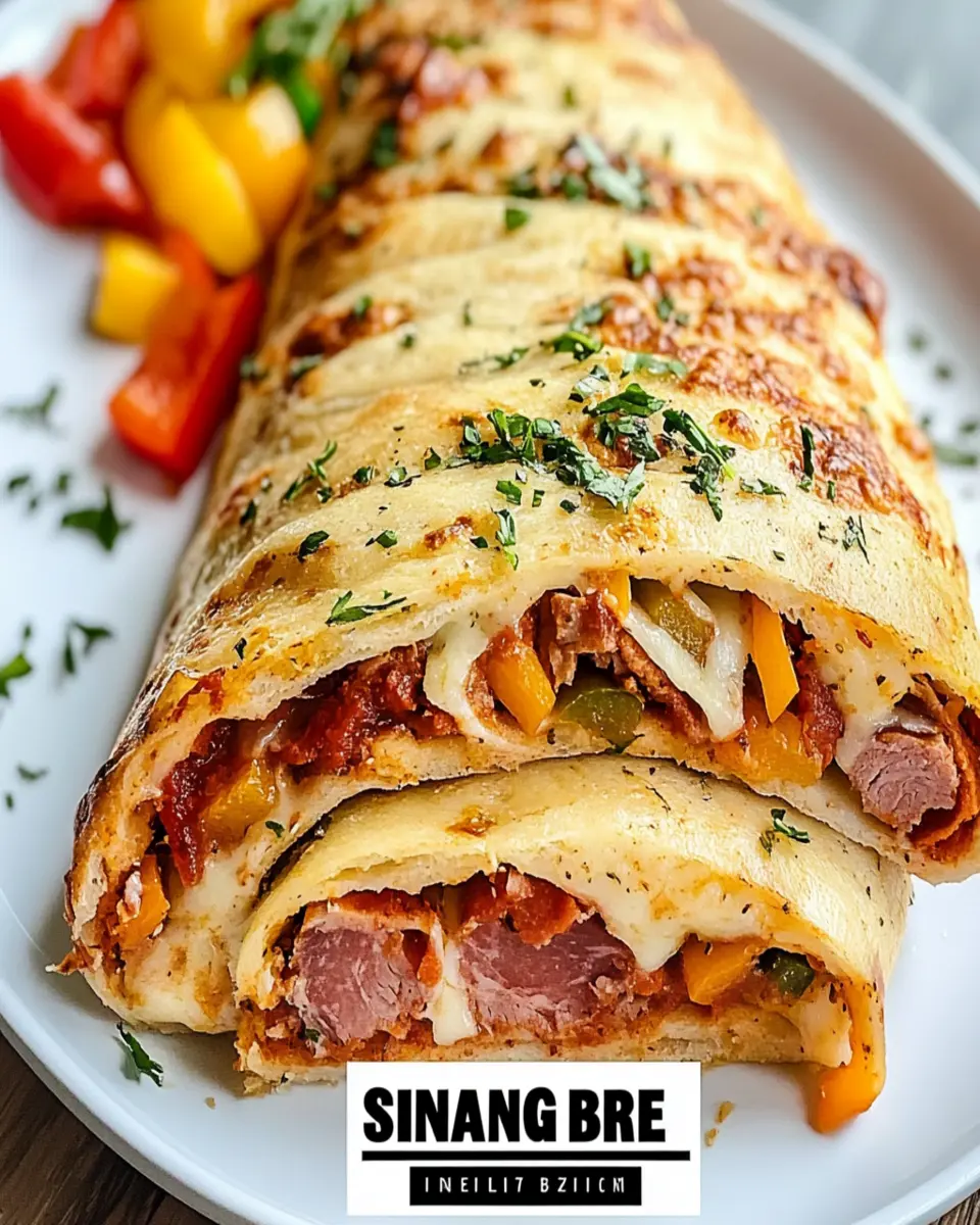 Homemade Gluten Free Stromboli First Image First Image