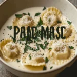 Creamy Garlic Parmesan Ravioli Sauce Recipe First Image First Image