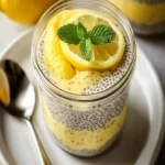 Lemon Cream Chia Pudding: Refreshing & Healthy Chia Seed Dessert First Image First Image