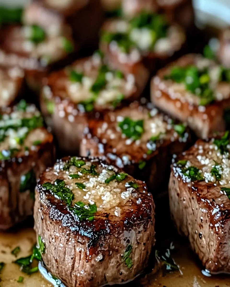 Irresistible Garlic Butter Steak Bites with Parmesan Recipe First Image First Image