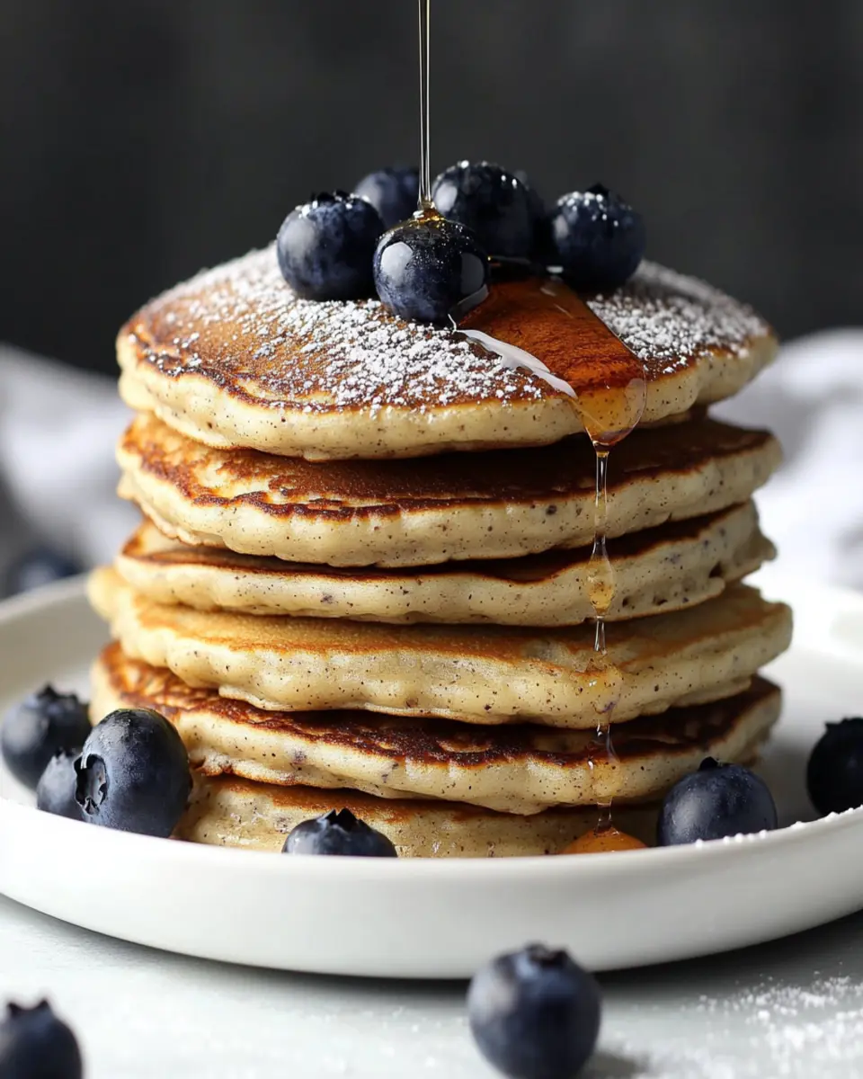 Blueberry Oat Pancakes First Image First Image