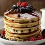 Chocolate Chip Pancakes First Image First Image