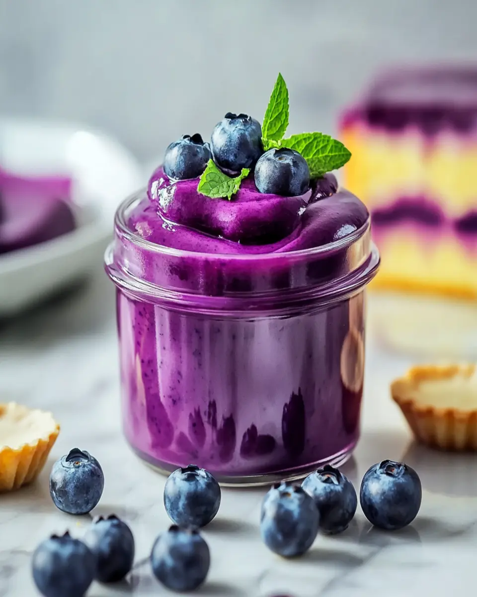 Easy Blueberry Curd Recipe for Tarts, Cakes, and Fruit Desserts First Image First Image