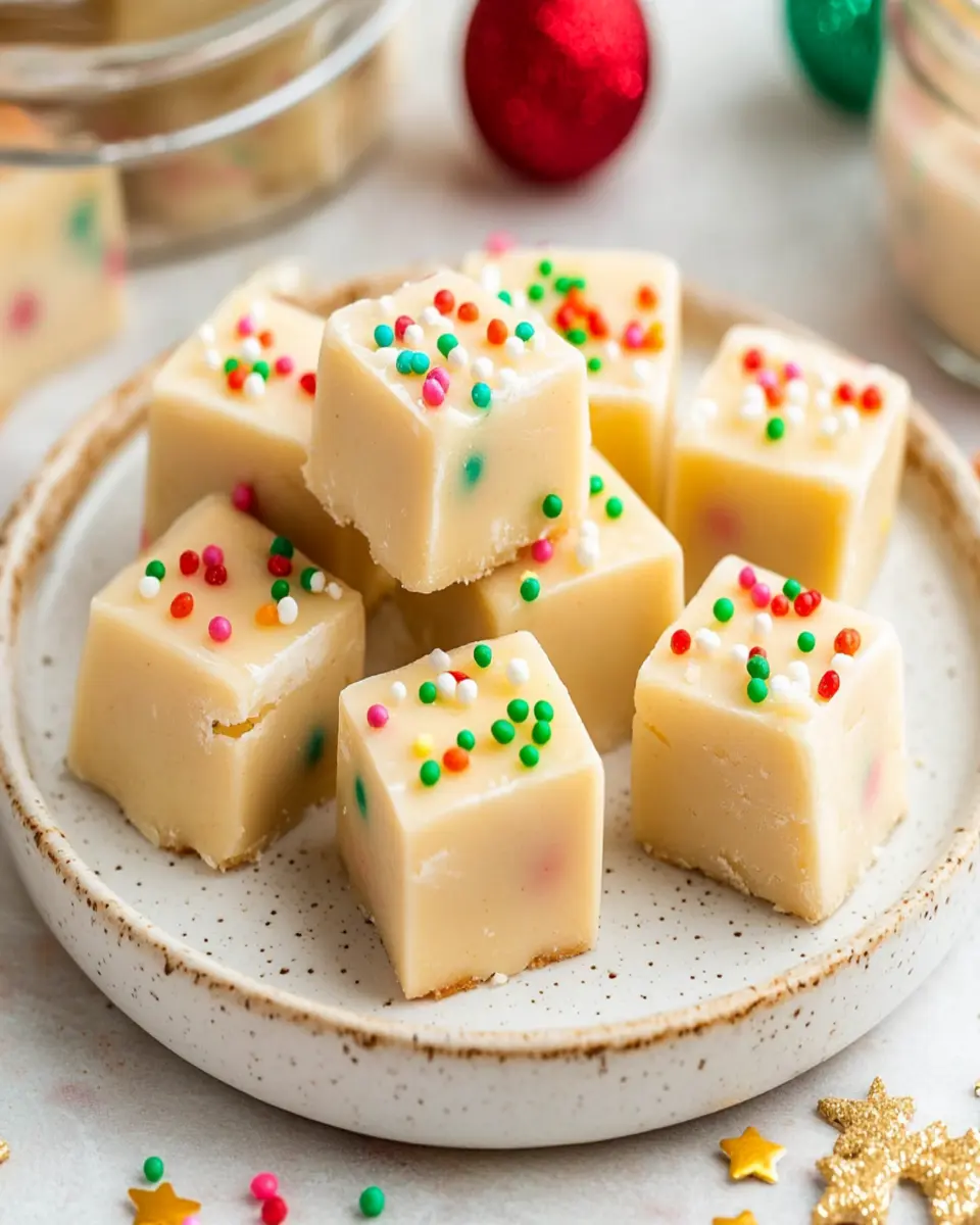 Sugar Cookie Fudge First Image First Image