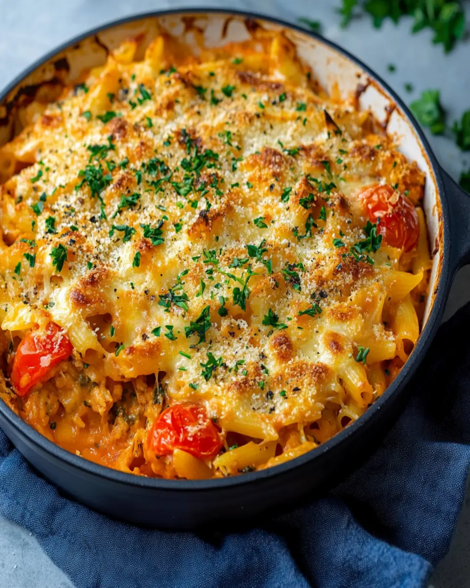 Tomato Tuna Pasta Bake First Image First Image