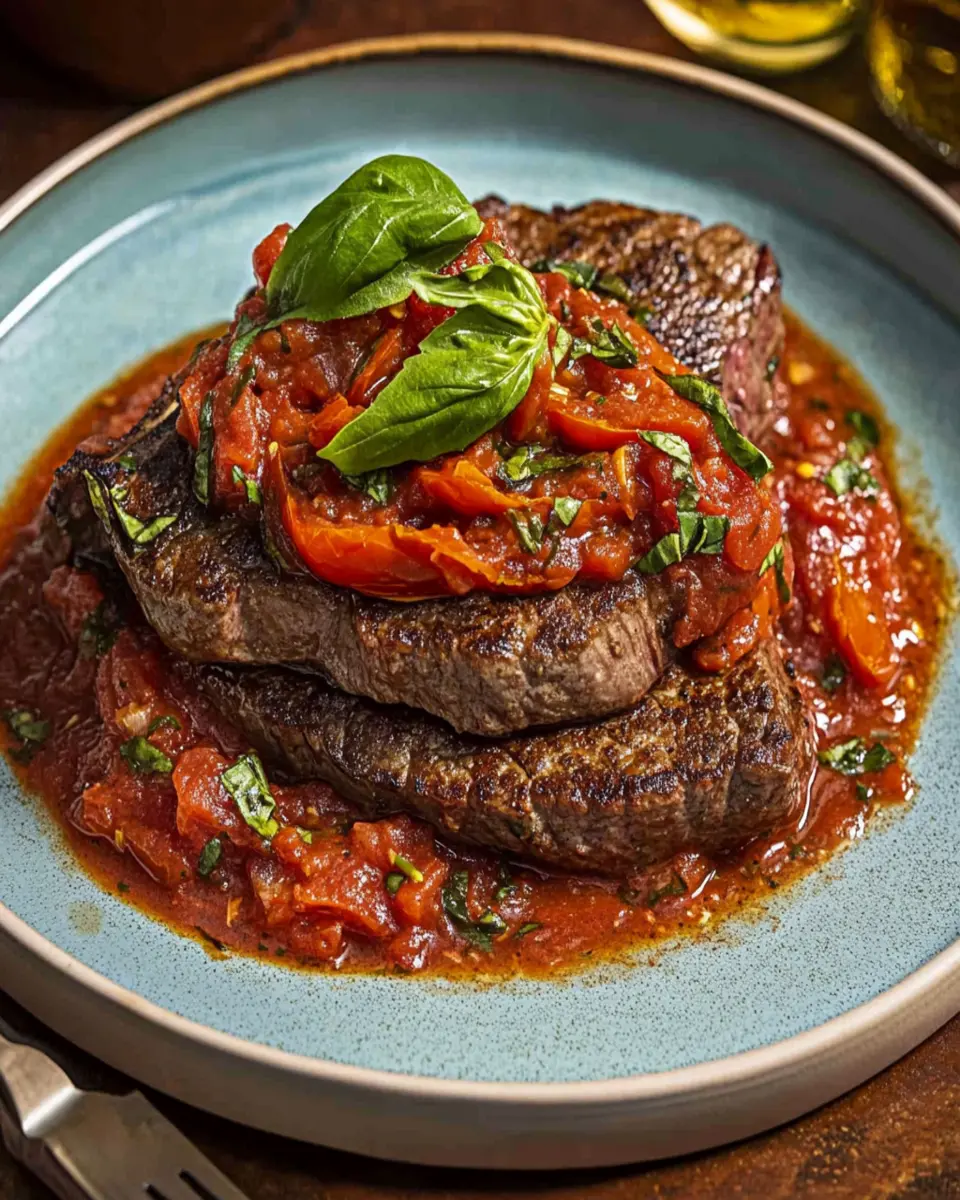 Steak Pizzaiola First Image First Image