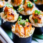 Salmon Sushi Cups or Baked Salmon Rice Muffins First Image First Image