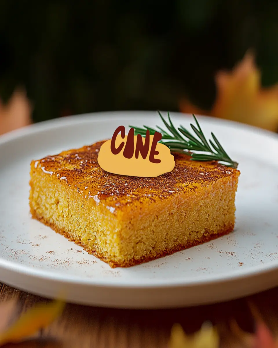 Pumpkin Cornbread with Cinnamon Honey Butter Recipe First Image First Image