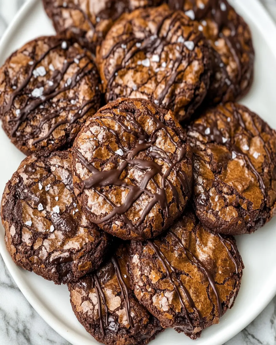 Brownie Cookies Recipe (2 Ways!) First Image First Image