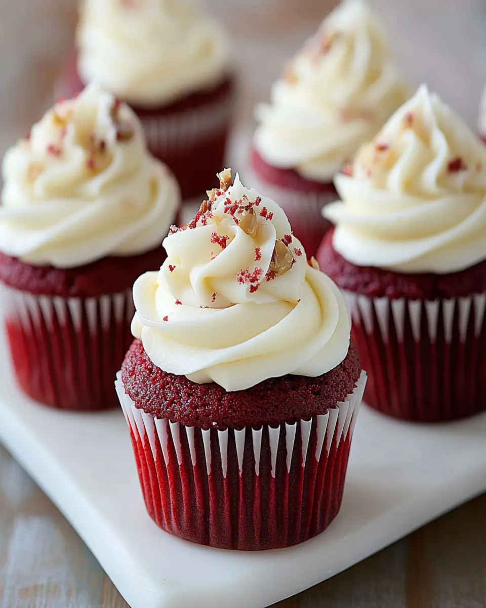 Red Velvet Cupcakes First Image First Image