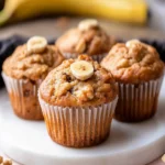 Vegan Banana Nut Muffins First Image First Image