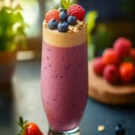 Triple Berry Oat Tropical Smoothie Recipe First Image First Image