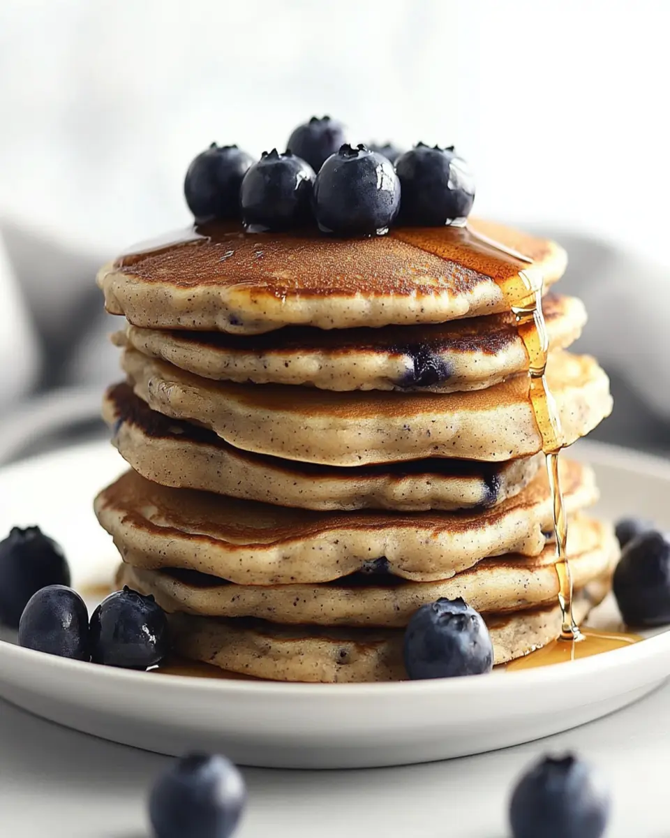 Blueberry Oat Pancakes First Image First Image