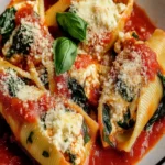 Garlic Chicken & Spinach Stuffed Shells First Image First Image