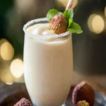 Lychee Smoothie (Litchi Smoothie) First Image First Image