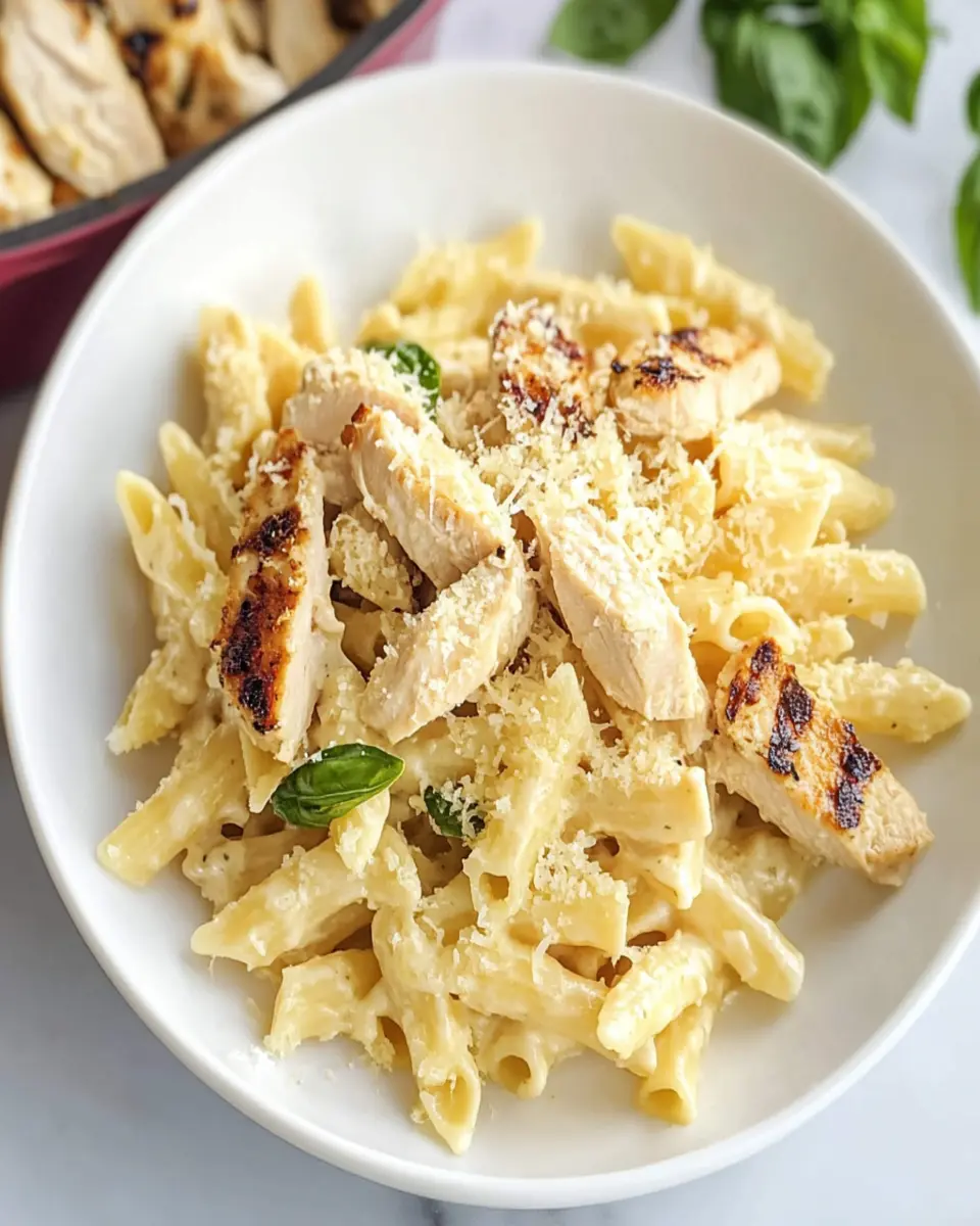 Creamy Chicken Pasta First Image First Image