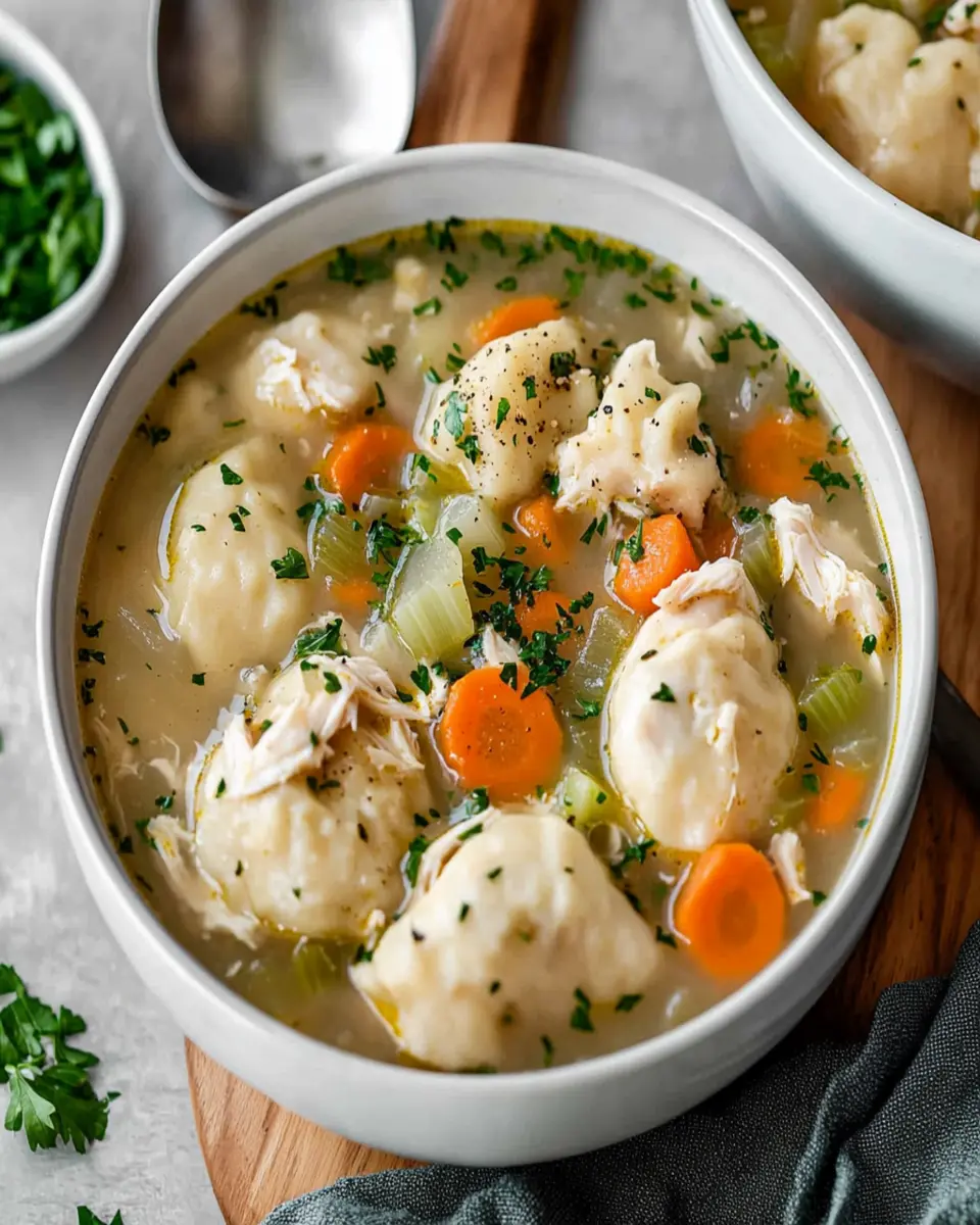 Chicken Dumpling Soup First Image First Image