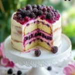 Fresh Mulberry Cake Recipe for Summer Desserts First Image First Image