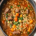 Beef and Barley Soup First Image First Image