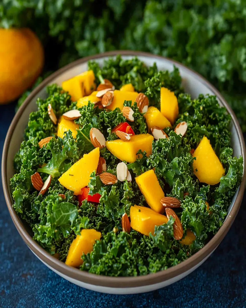 Kale Mango Salad First Image First Image