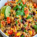 Mexican Rice, Beans, and Quinoa Medley First Image First Image