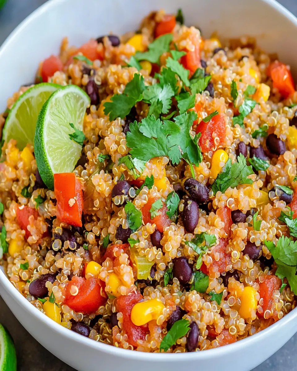 Mexican Rice, Beans, and Quinoa Medley First Image First Image