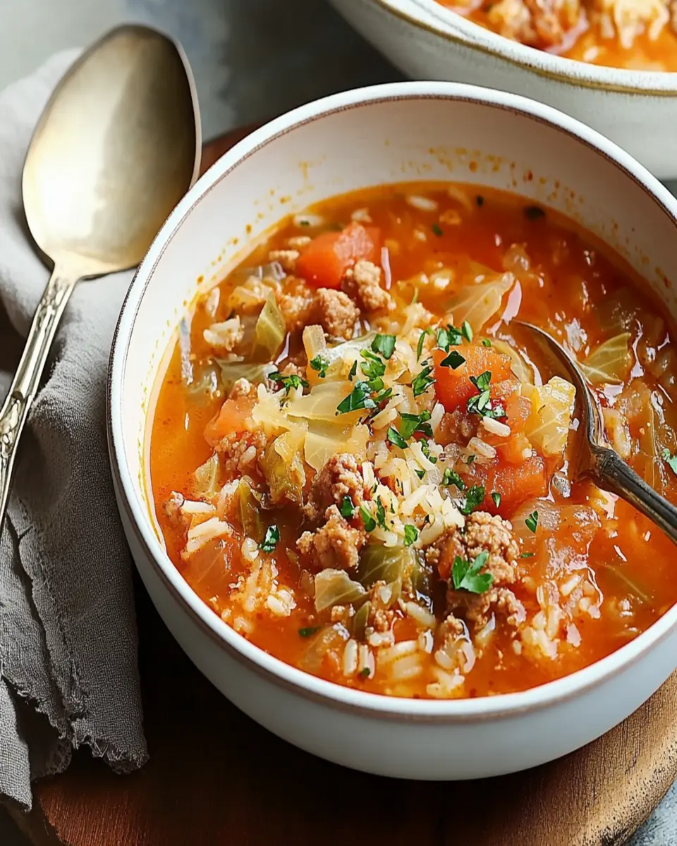 Stuffed Cabbage Soup First Image First Image