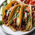 Crispy Ground Beef Tacos First Image First Image