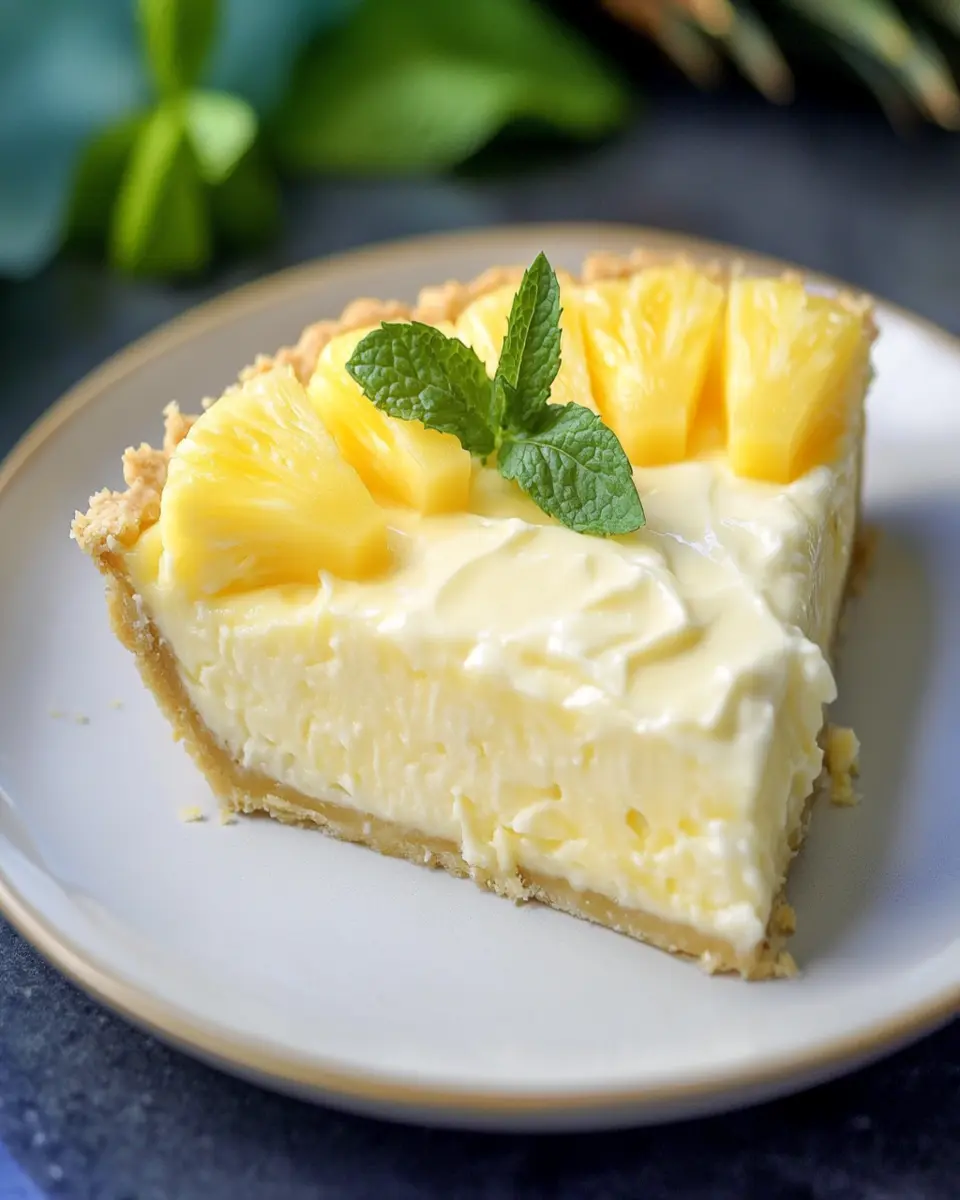 Frozen Pineapple Pie First Image First Image