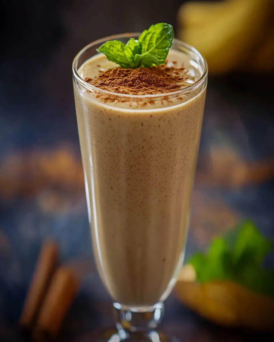 Banana Cinnamon Smoothie Recipe First Image First Image