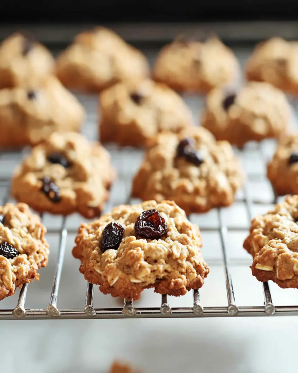 Healthy Oatmeal Raisin Cookies First Image First Image
