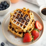Favorite Chocolate Chip Waffles First Image First Image