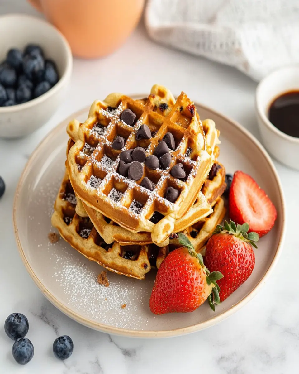 Favorite Chocolate Chip Waffles First Image First Image