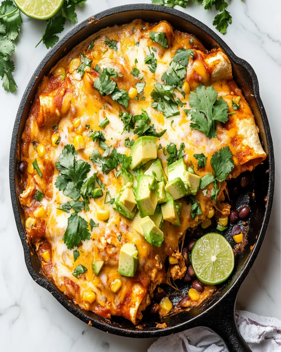 Chicken Enchilada Skillet First Image First Image