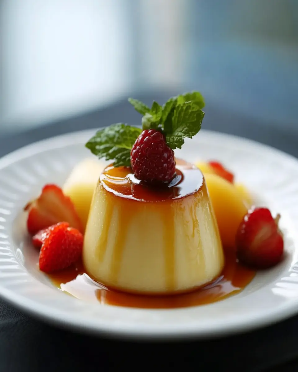 Japanese Purin (Crème Caramel) First Image First Image